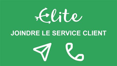 Joindre le service client EliteRencontre